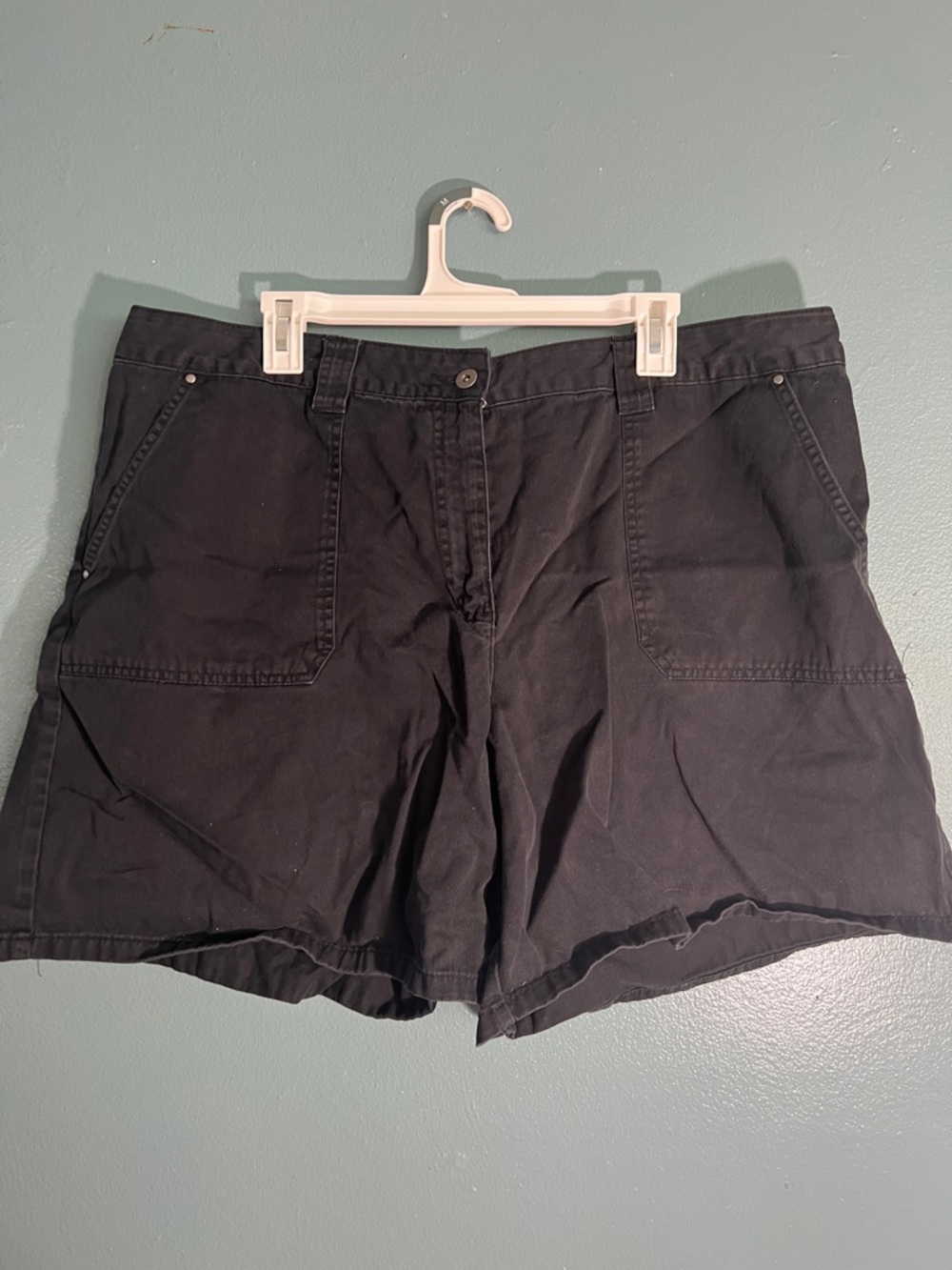 **3 for $6** Style & Co. Black Women's Casual Drawstring-Look Shorts